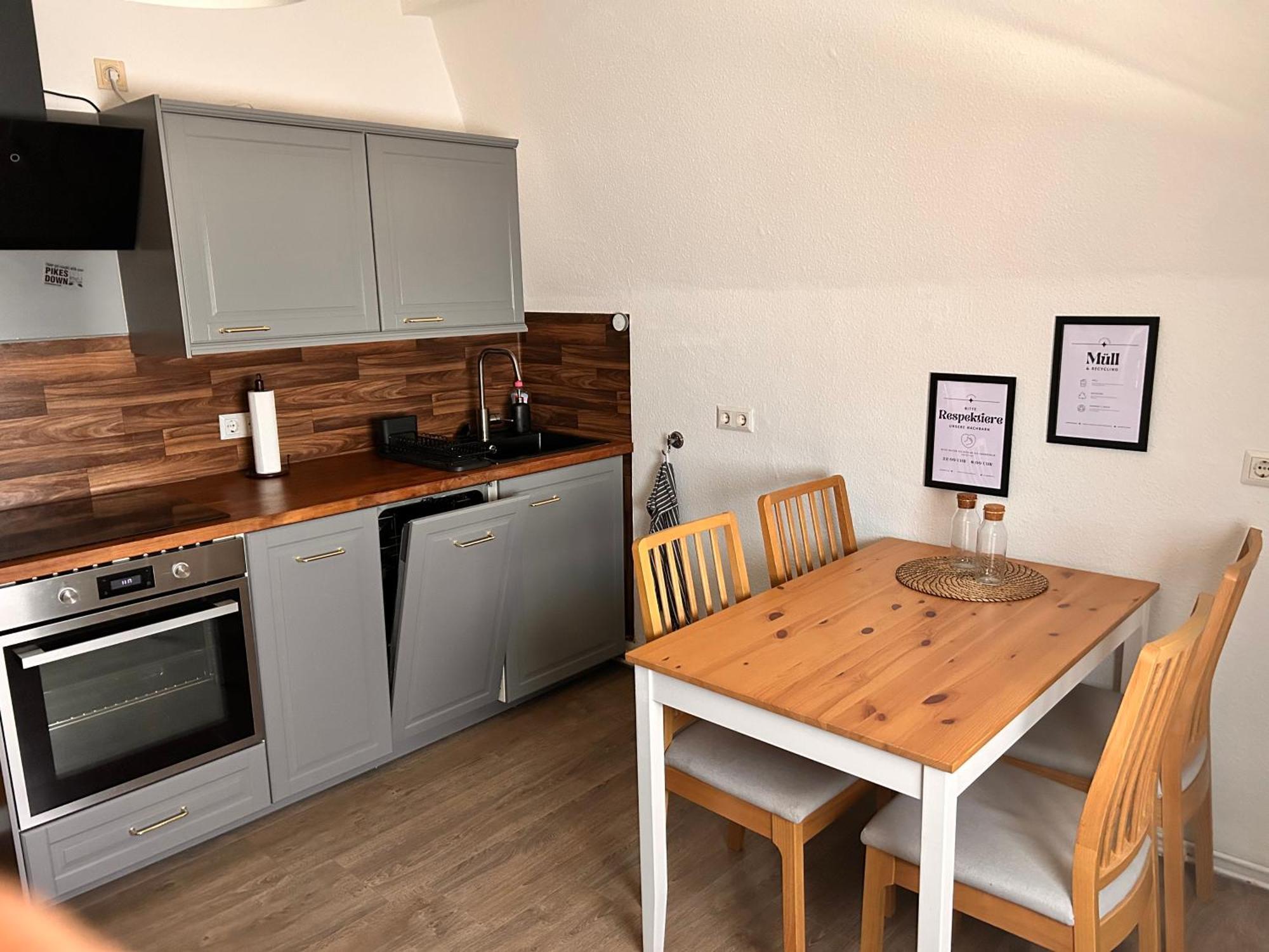 Schoene 2 Raum-Wohnung In Etgersleben Dış mekan fotoğraf
